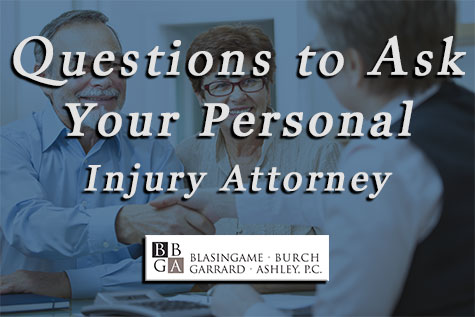 Questions to Ask Your Personal Injury Attorney