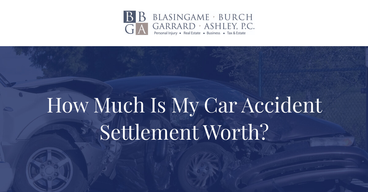 How Much is My Car Accident Settlement Worth? | Learn More