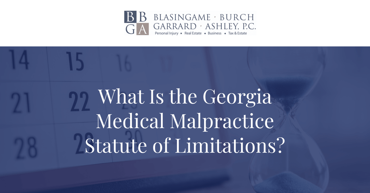 Medical Malpractice Statute of Limitations Time to File