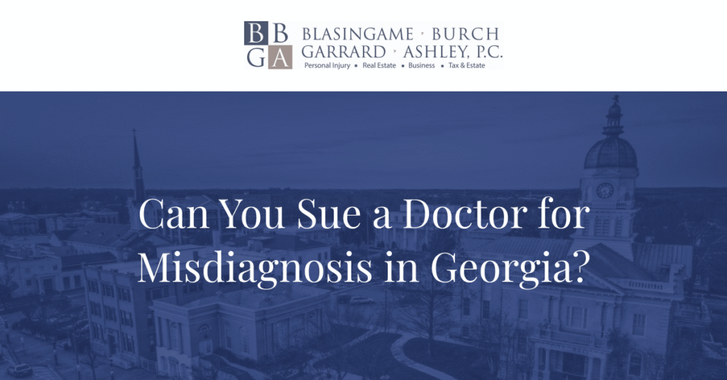 can you sue a doctor for misdiagnosis
