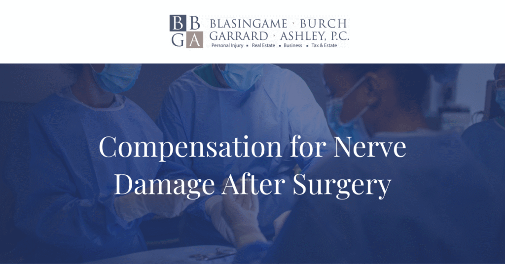 Can you sue a surgeon for nerve damage after surgery